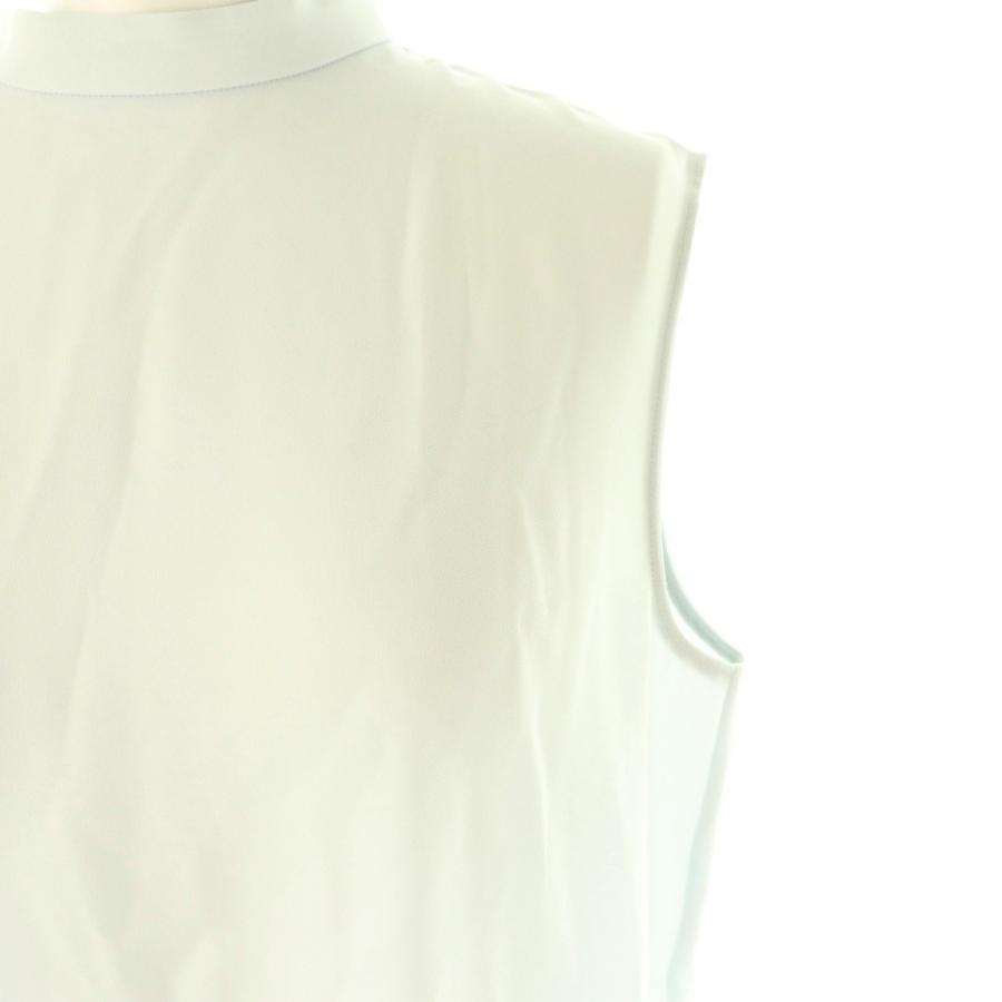theory（セオリー） Theory 25SS Satin Crepe Stand Collar Top