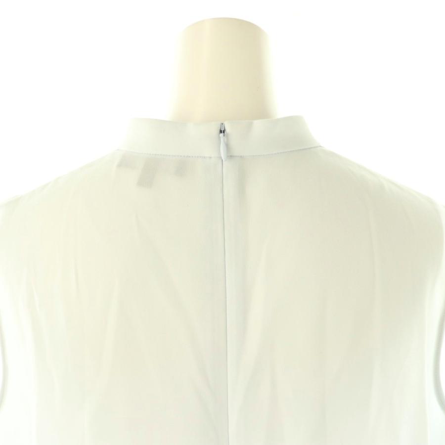 theory（セオリー） Theory 25SS Satin Crepe Stand Collar Top