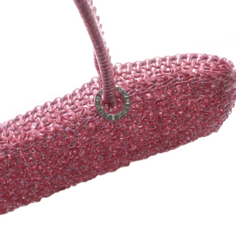 ANTEPRIMA ワイヤー　ワンショルダー　ハンドバッグ　ターンロック　ピンク ANTEPRIMA（アンテプリマ） スクエア ワイヤーバッグ ハンドバッグ