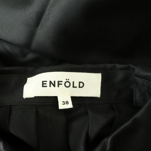 エンフォルド ENFOLD 24SS ノースリーブ ロングドレス ワンピース 38