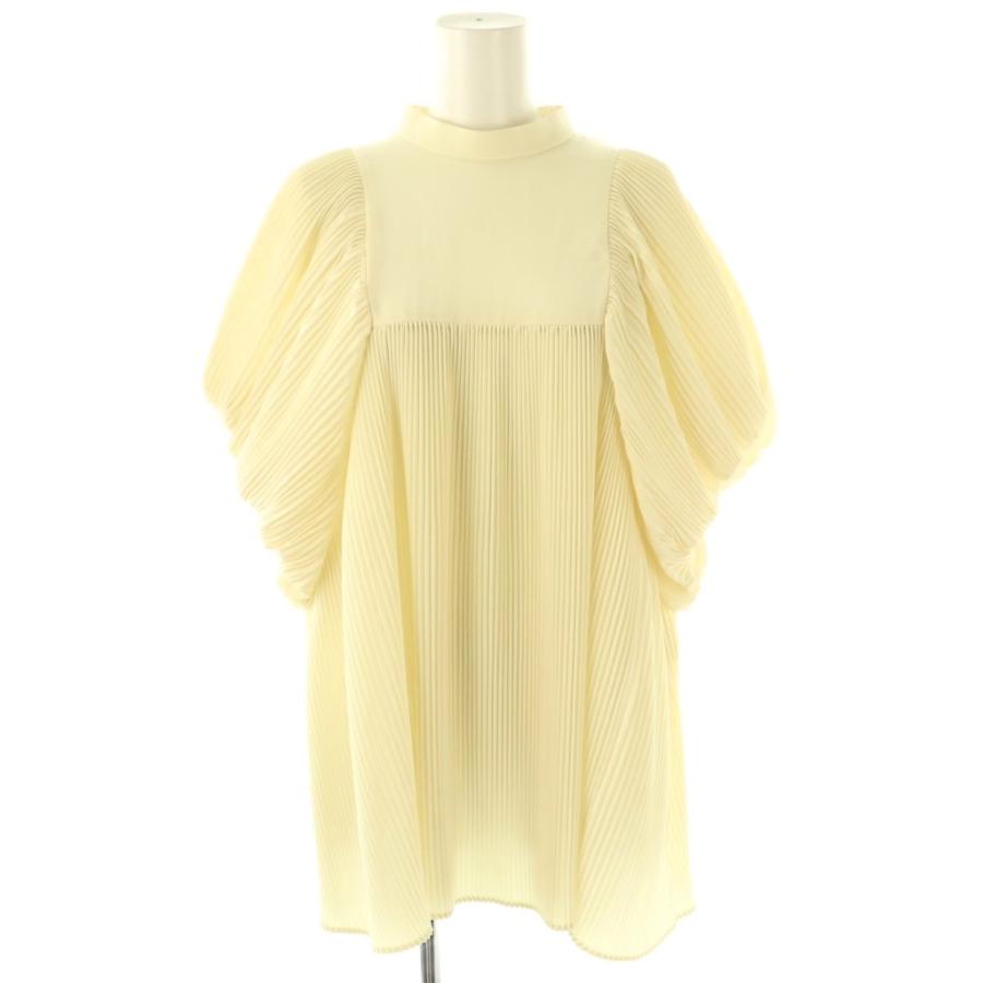 エンフォルド ENFOLD 25SS VOLUME-SLEEVES PULLOVER ブラウス 半袖 