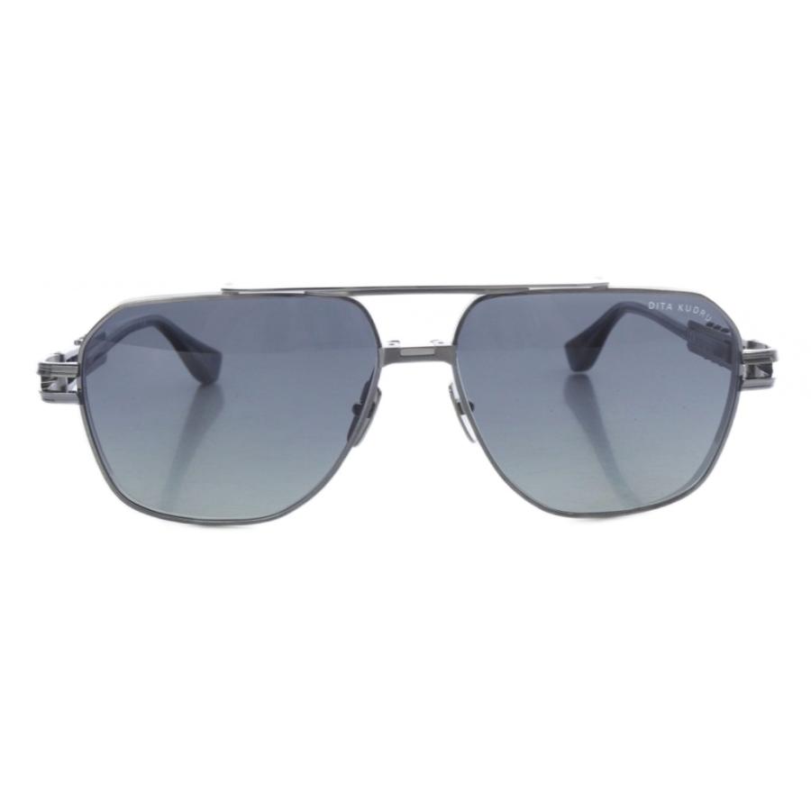 ディータ DITA KUDRU サングラス 61□14-145-155 ブラック シルバー色