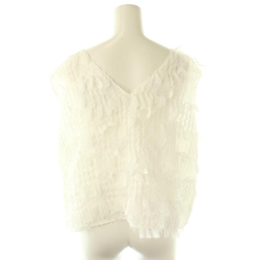 カデュネ CADUNE 24AW キラキラフラッグトップス ブラウス 
