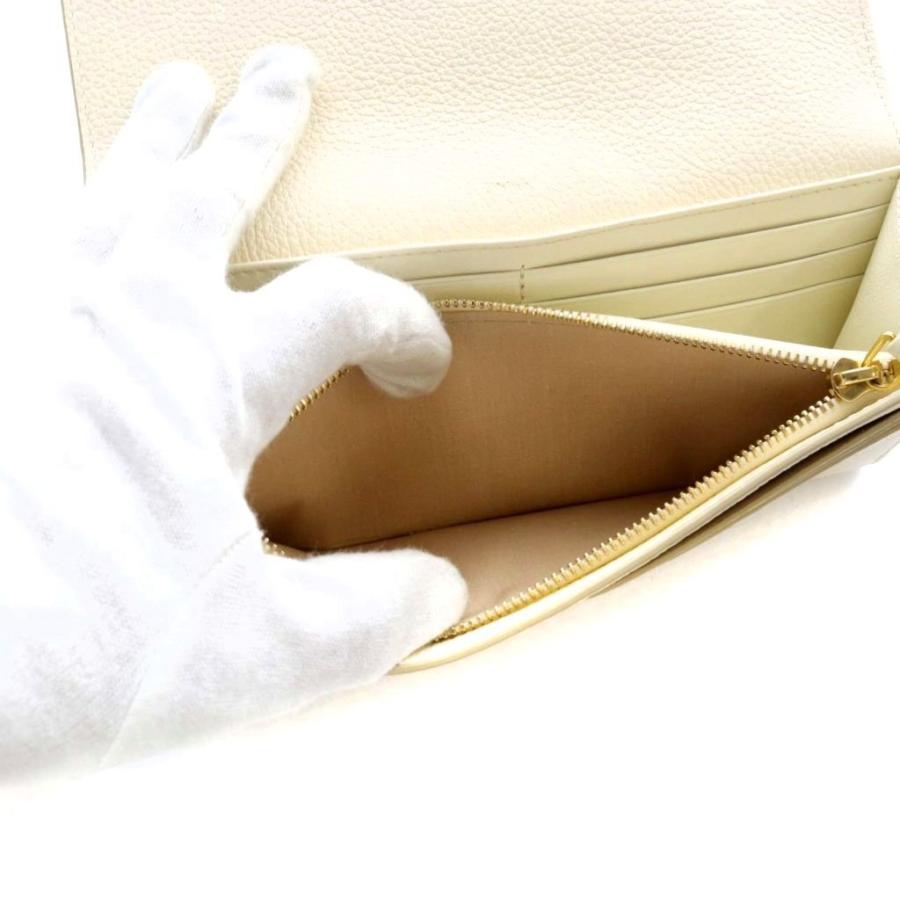 【中古】クロエ CHLOE マーシー MARCIE ロングウォレット 財布 二つ折り レザー アイボリー CHC23AP098I31110 Chloe（クロエ） マーシー MARCIE ロングウォレット 財布 二つ折り