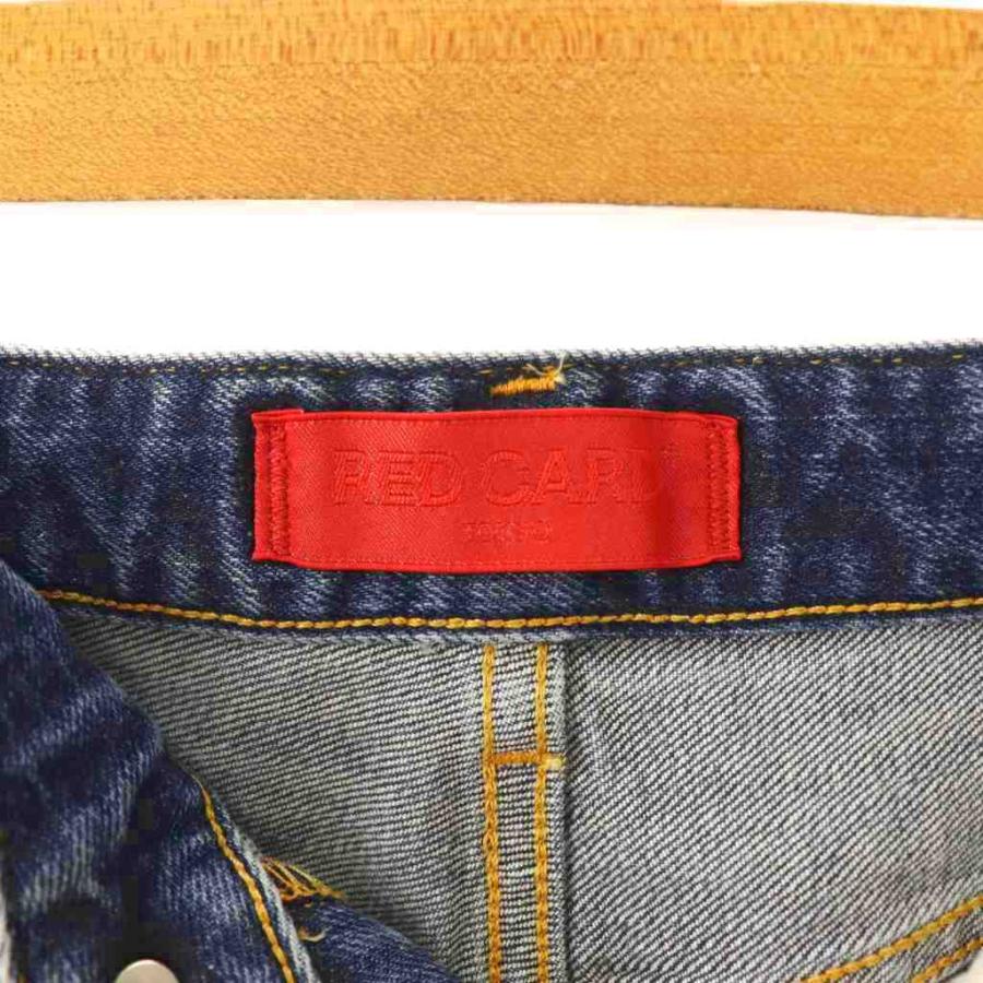 レッドカード RED CARD Montana ワイドデニムパンツ ジーンズ 23 青