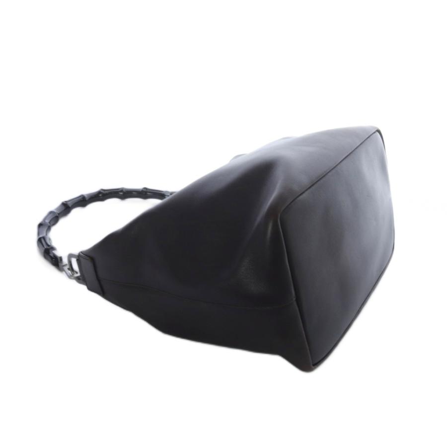 GUCCI グッチ バンブー ショルダーバッグ ワンショルダー レザー