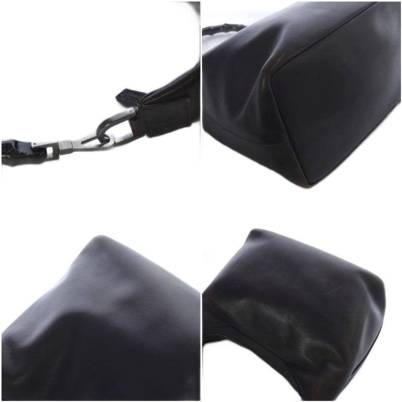 GUCCI グッチ バンブー ショルダーバッグ ワンショルダー レザー