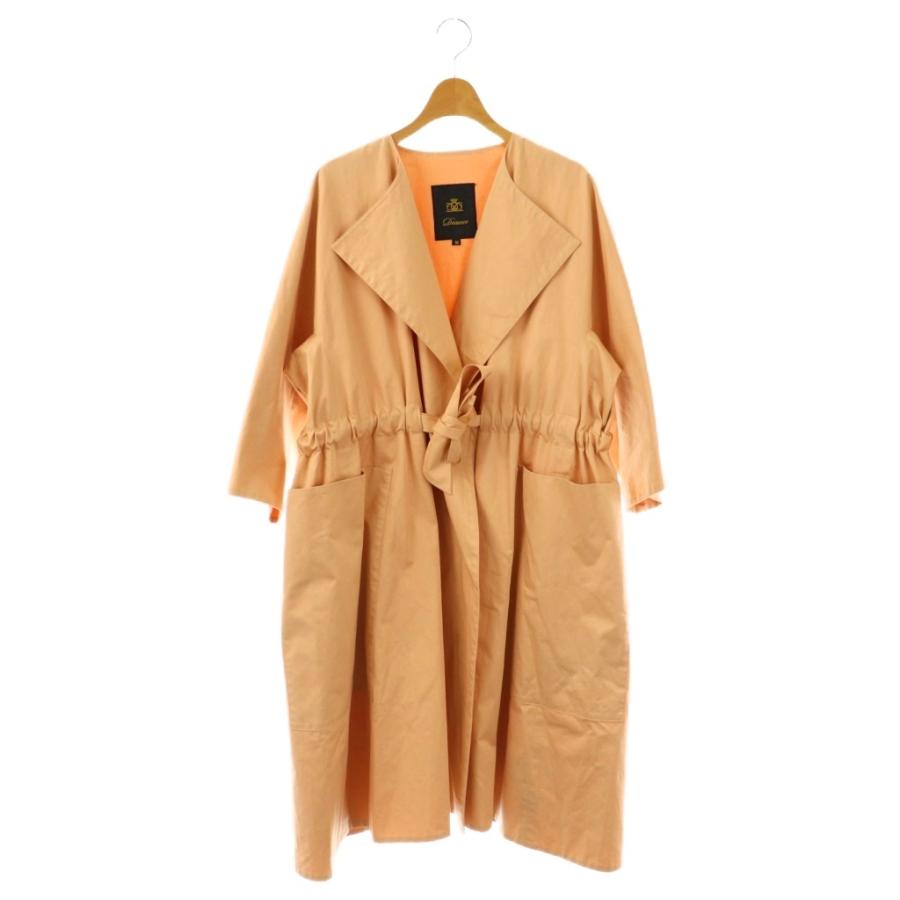 DRAWER ドゥロワー　スプリングコート　36 ドゥロワー Drawer ムソウビッグポケットコート スプリング ノーカラー