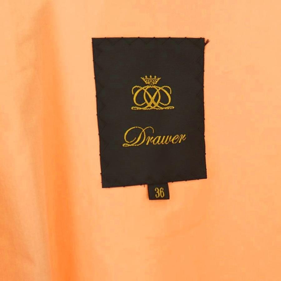 ドゥロワー Drawer ムソウビッグポケットコート スプリング ノーカラー