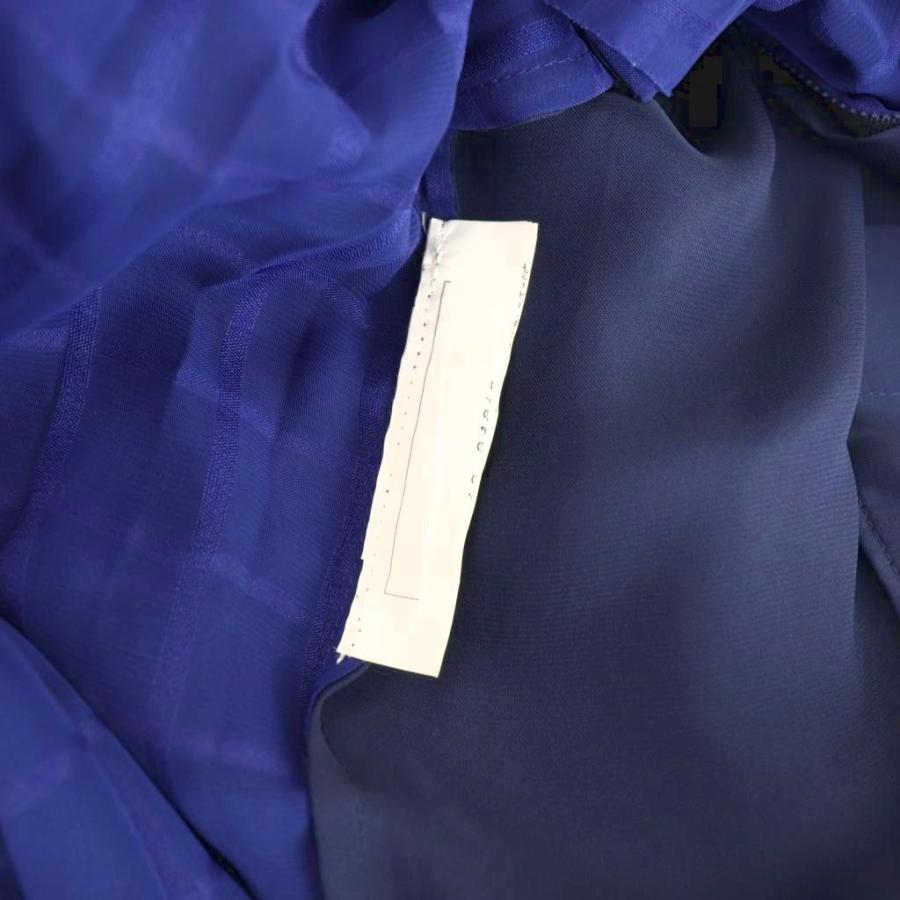 サカイ sacai ベルベットカラー シアープリーツブラウス シャツ