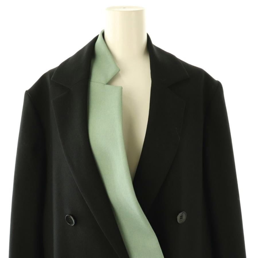 【極美品】トーマスマグパイ　ロングコート　ステンカラーコート　総柄　カーキ 極美品】トーマスマグパイ ロングコート ステンカラーコート 総