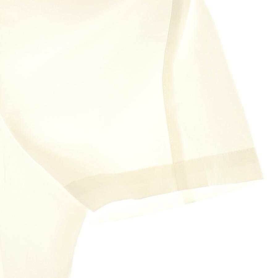 ナゴンスタンス nagonstans 3/4-sleeves shirt 半袖シャツ M ホワイト 