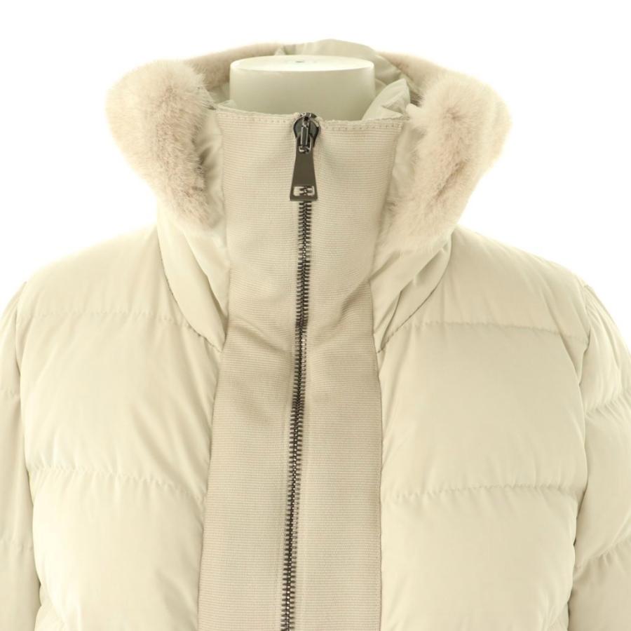 MONCLER（モンクレール） MONCLER LINOTTE ミンクファー付き ダウン 