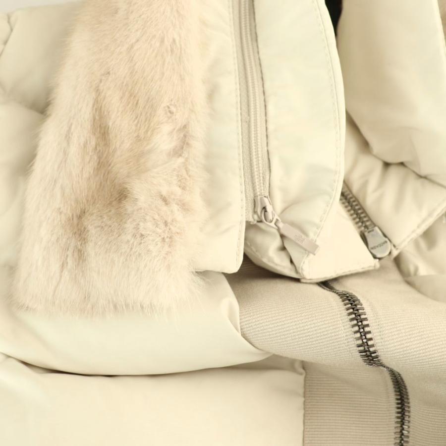 MONCLER（モンクレール） MONCLER LINOTTE ミンクファー付き