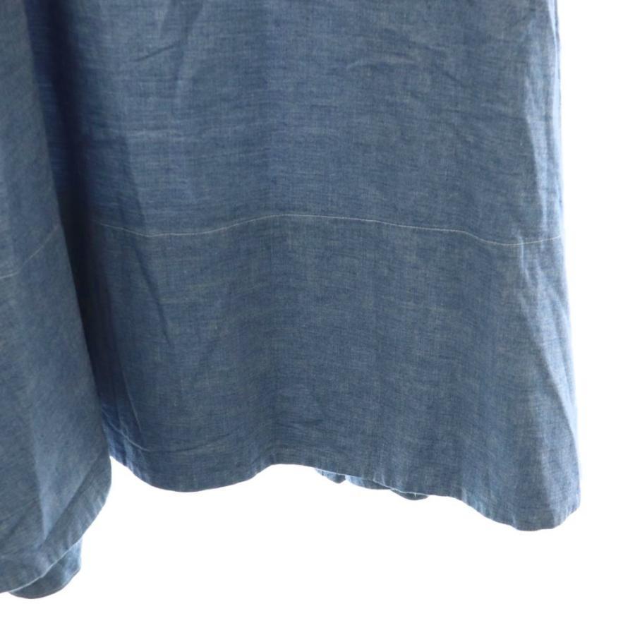 マディソンブルー MADISONBLUE シャンブレーマキシフレアスカート