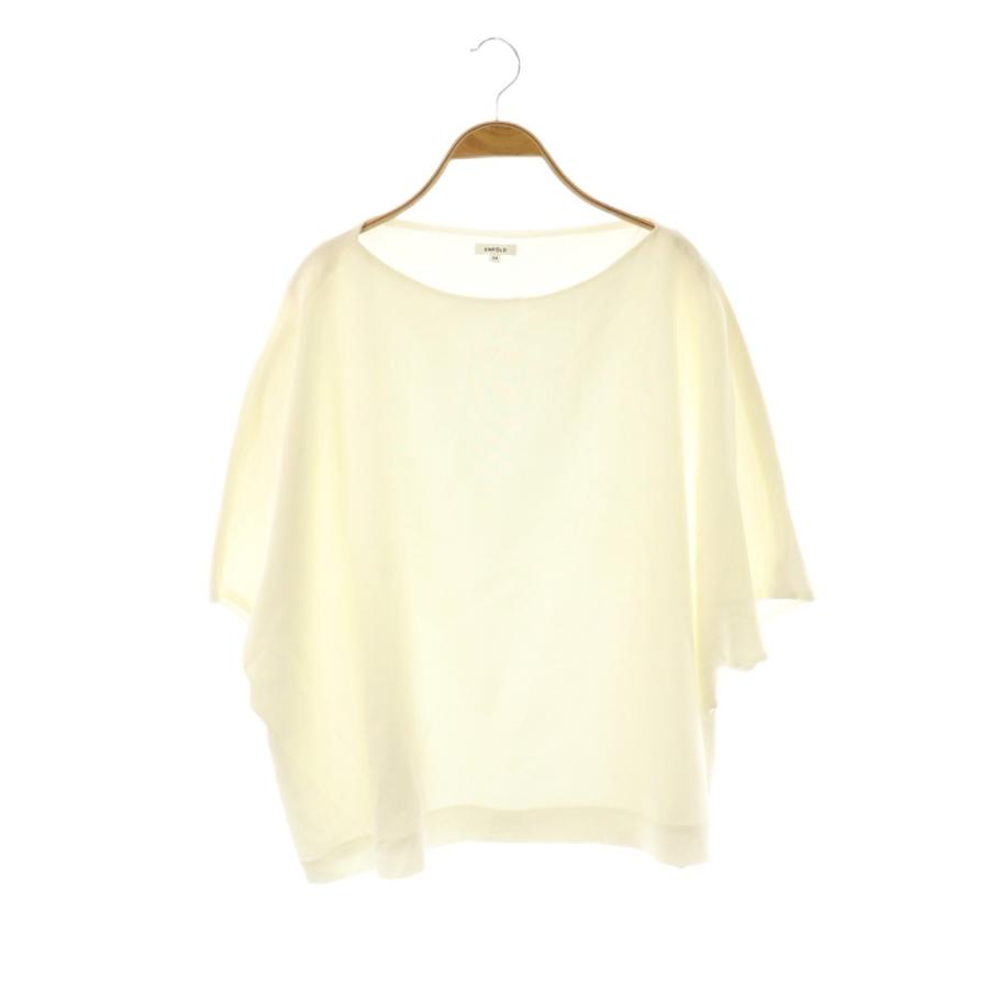 エンフォルド ENFOLD DRAPE SLEEVE T-SHIRT Tシャツ ブラウス フレア