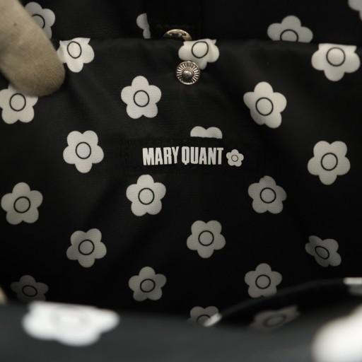 マリークワント MARY QUANT シンプルナイロンデイジー PCバッグ 2WAY