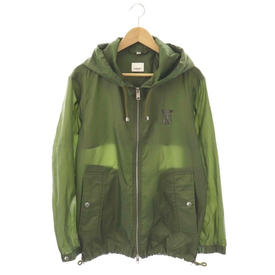 『極美品』BURBERRY バーバリー ナイロン フーデットジャケット TB BURBERRY（バーバリー） BURBERRY TBモノグラム ナイロンフーデッド
