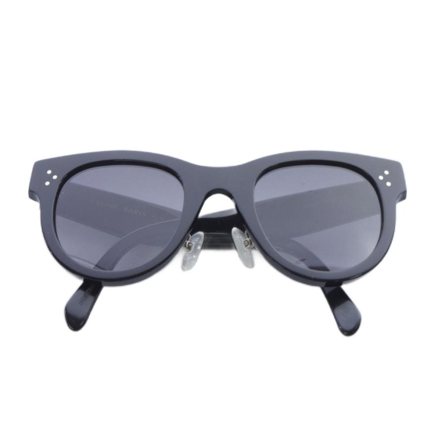 【中古】セリーヌ CELINE サングラス グラデーション 48□23 145 黒 ブラック CL4003IN /SR ■OH レディース CELINE（セリーヌ） サングラス グラデーション 48□23 145 黒