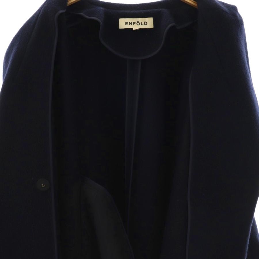 エンフォルド ENFOLD ショートビーバー Aライン コート チェスター