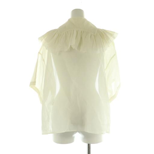 ヨリ yori シロコン shirocon ダリアシャツドレス ブラウス 五分袖