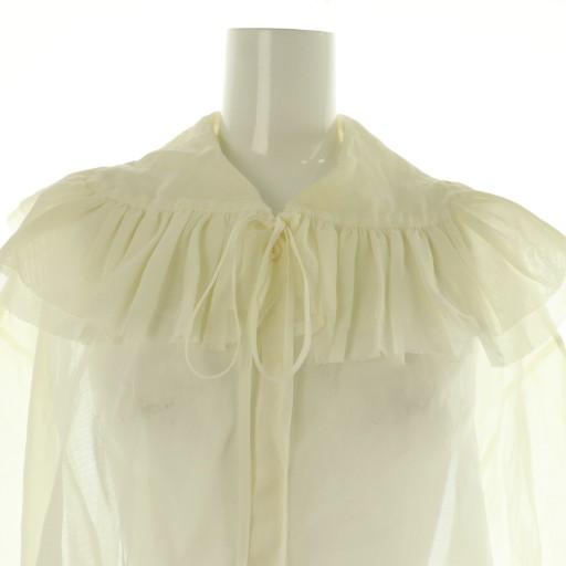 ヨリ yori シロコン shirocon ダリアシャツドレス ブラウス 五分袖