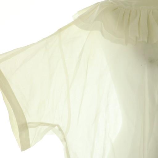 ヨリ yori シロコン shirocon ダリアシャツドレス ブラウス 五分袖