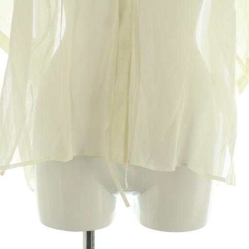 ヨリ yori シロコン shirocon ダリアシャツドレス ブラウス 五分袖