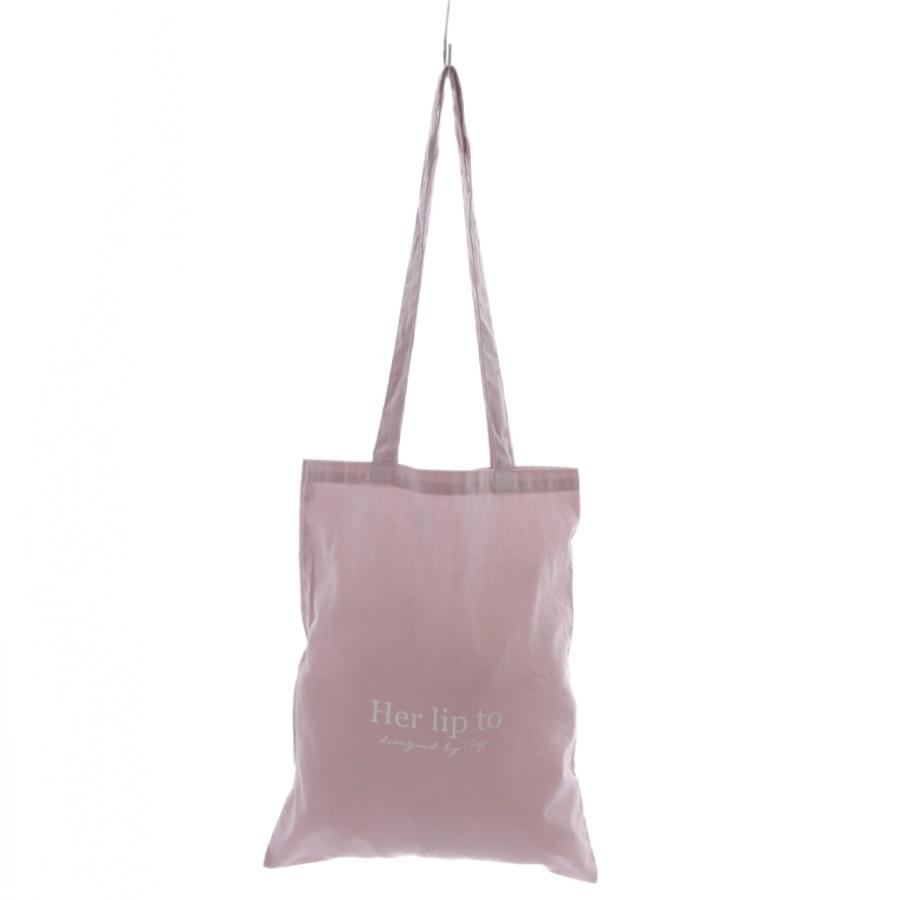 Her lip to ハーリップトゥ 24SS HLT Tote bag トートバッグ rose