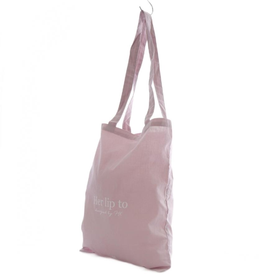 Her lip to ハーリップトゥ 24SS HLT Tote bag トートバッグ rose