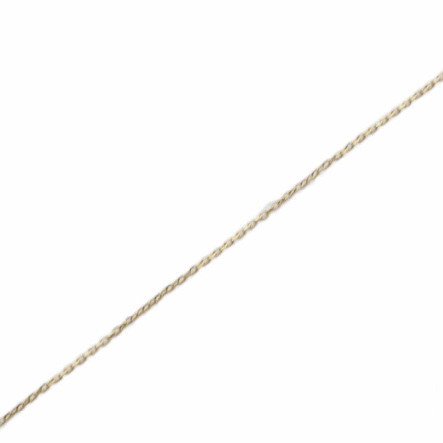 アーカー AHKAH クローバーディアリー ネックレス K18YG イエロー