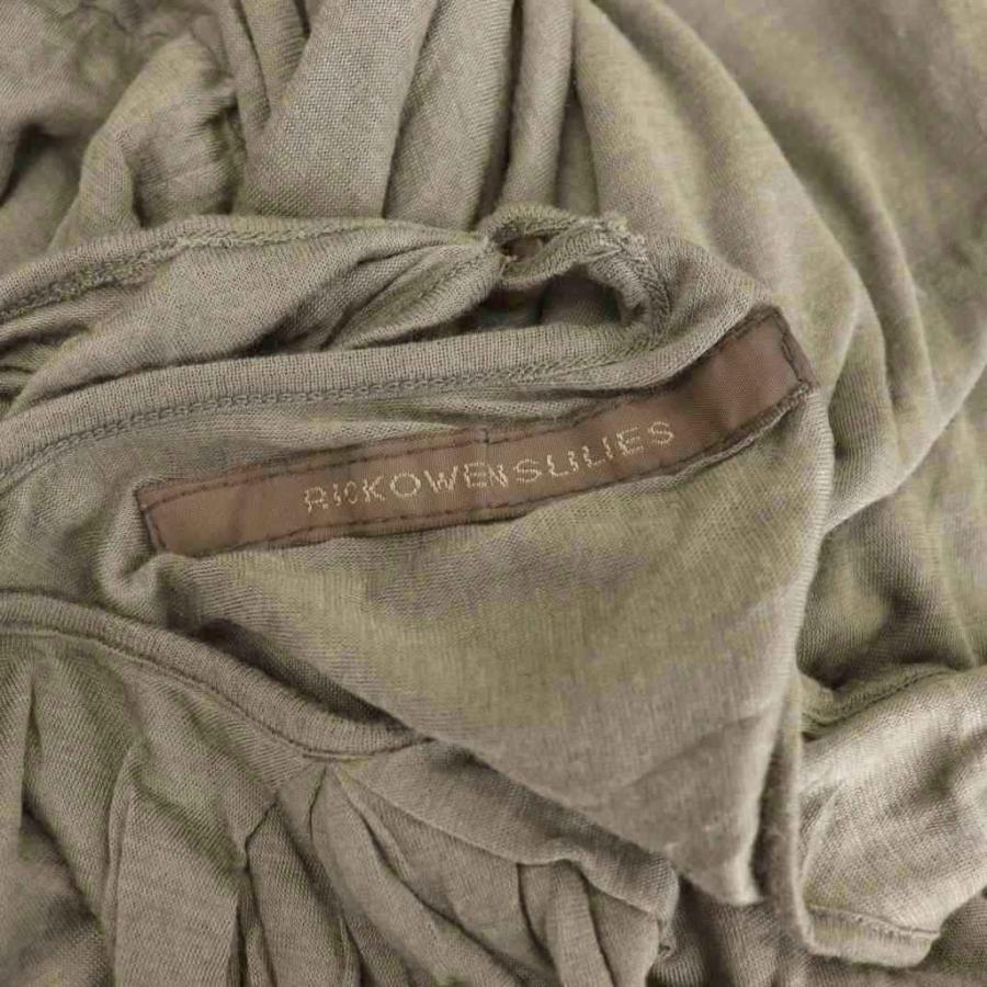 リックオウエンスリリーズ Rick Owens Lilies レーヨンギャザー