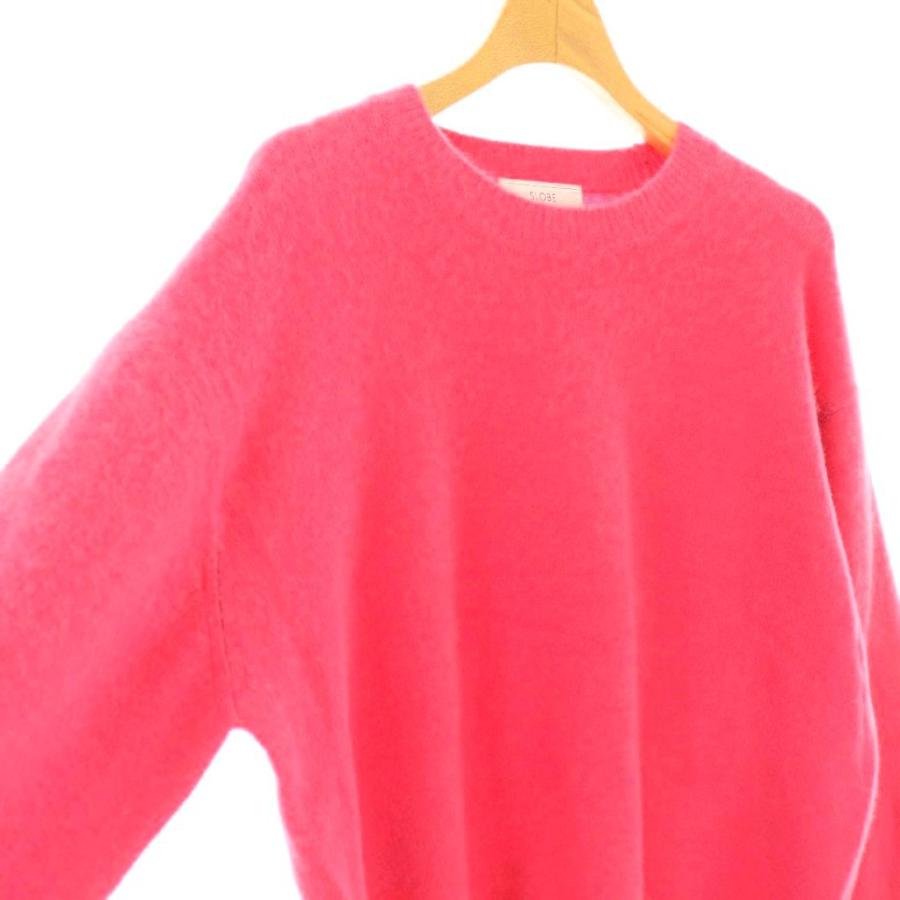 SLOBE IENA 24AW カシミヤ フォックス混 ニット ピンク 長袖 SLOBE IENA 24AW カシミヤ フォックス混 ニット ピンク 長袖 SLOBE