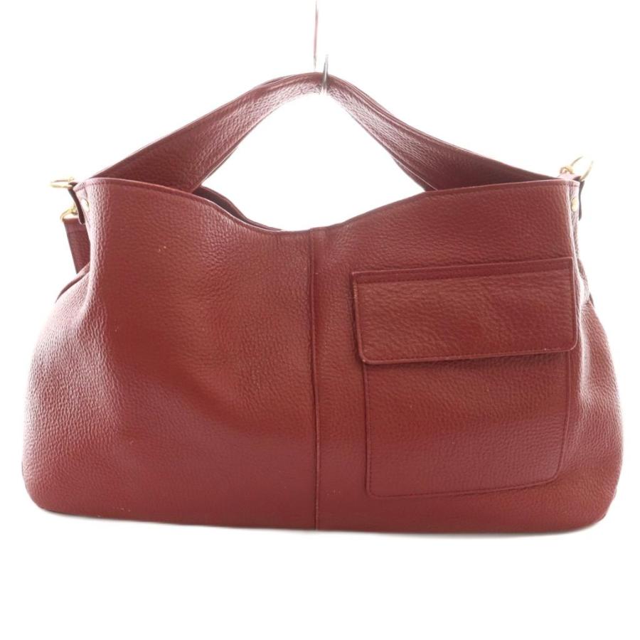 アタオ ATAO エルヴィ elvy 2WAYバッグ ハンド ショルダー しぼ革 
