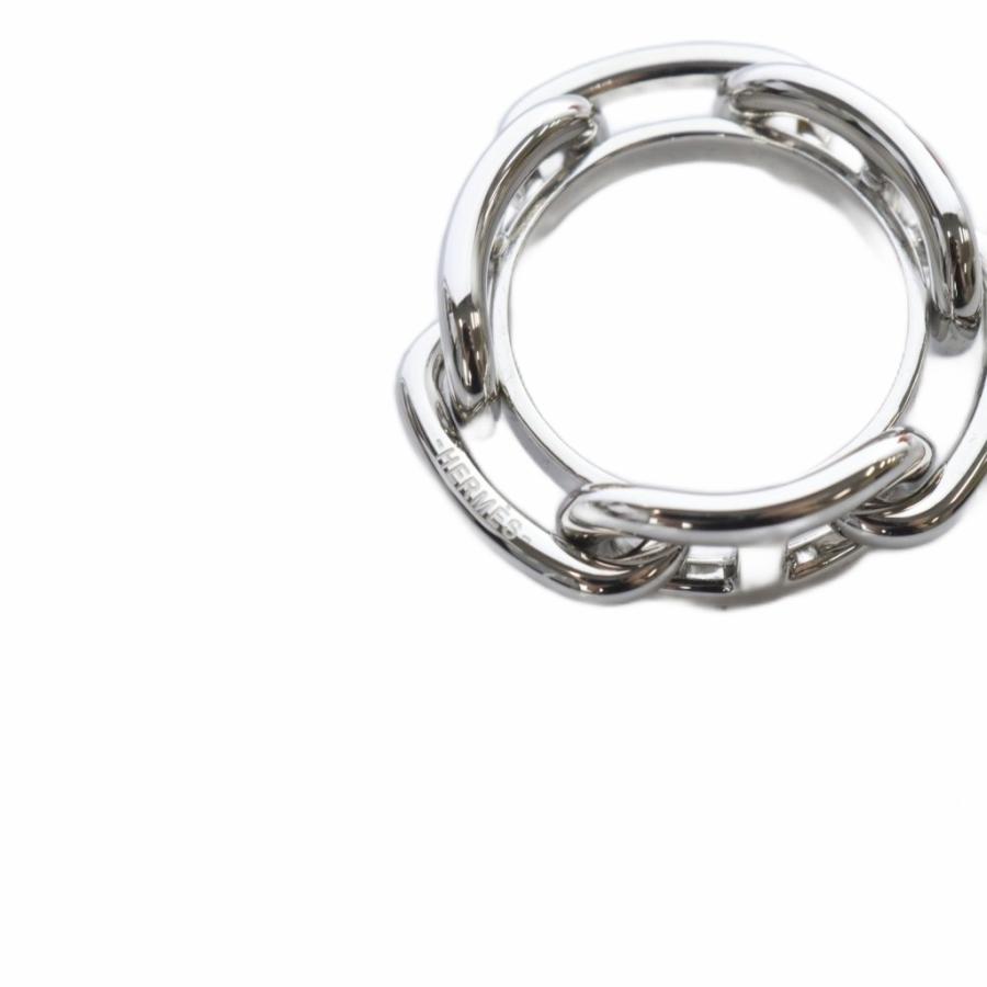 楽天市場】エルメス HERMES スカーフリング シェーヌダンクル シルバー