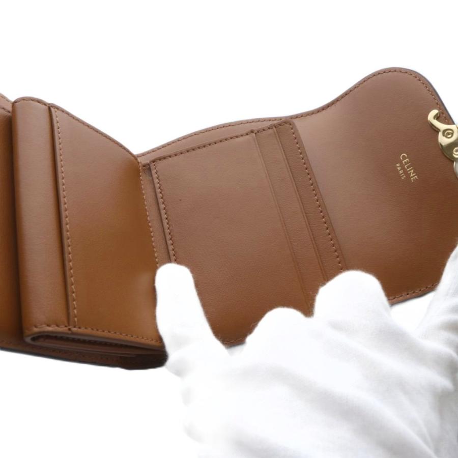 CELINE スモールフラップウォレット トリオンフ / トリオンフキャンバス CELINE セリーヌ 財布 三つ折り財布 スモール フラップ