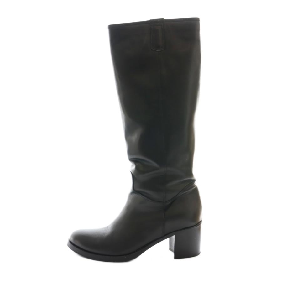 コルソローマ ノーヴェ CORSO ROMA 9 ロングブーツ レザー 40 黒