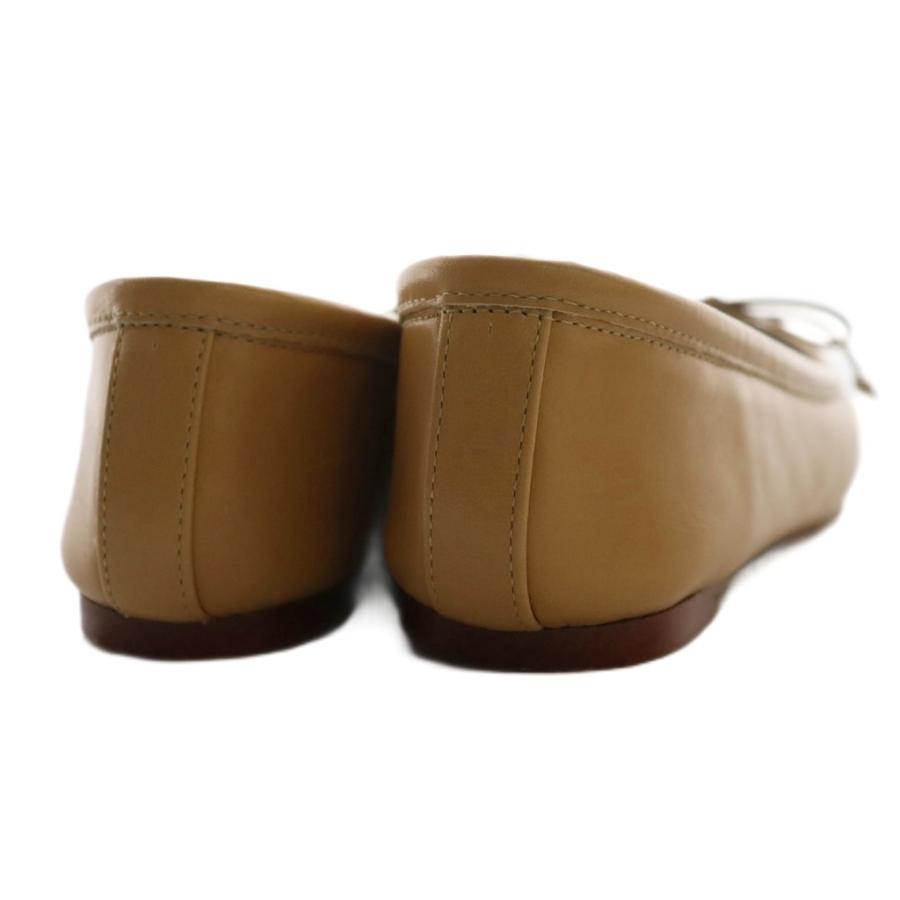 チェンバー CHEMBUR スタッズ バレエシューズ スクエアトゥ 35.5