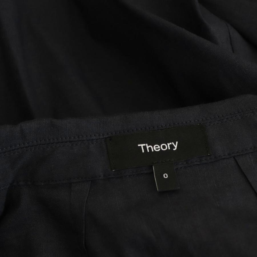 【中古】セオリー 24SS GOOD CRUNCH W SHRKN PATCH パンツスーツ セットアップ ジャケット ワイドパンツ 0 2 theory（セオリー） 24SS GOOD CRUNCH W SHRKN PATCH UL WIDE CROP