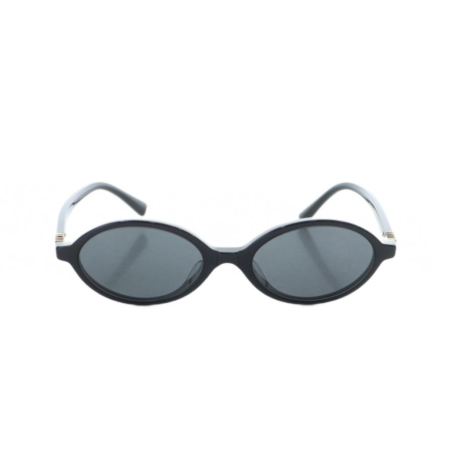 【中古】ミュウミュウ miumiu サングラス 眼鏡 セルフレーム 50□18 黒 ブラック SMU04Z-F ■SH /RI■OS レディース miu miu（ミュウミュウ） サングラス 眼鏡 セルフレーム 50□18 黒