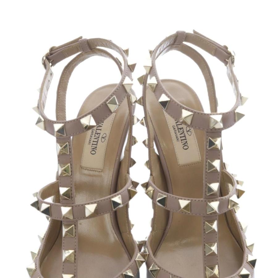 バレンティノ ガラヴァーニ ロックスタッズ ヒール36 中古・古着通販】VALENTINO GARAVANI (ヴァレンティノ・ガラヴァーニ