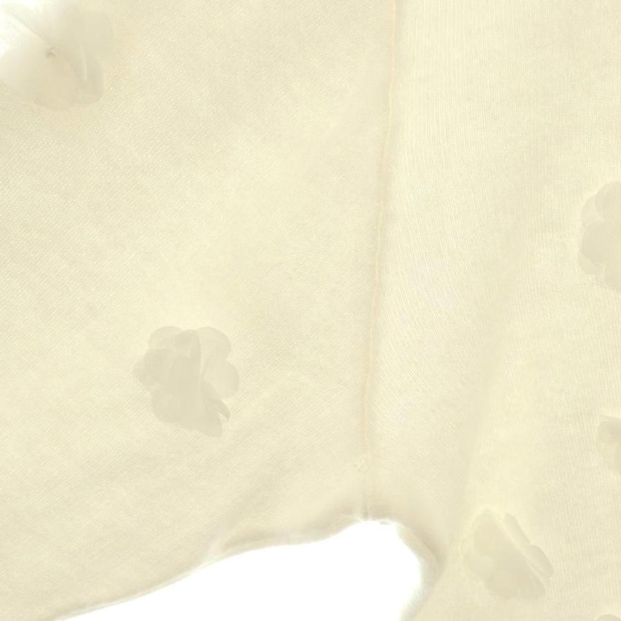 【まこ】ユナイテッドアローズ　3D フラワーモチーフ ロングスリーブ UNITED ARROWS（ユナイテッドアローズ）の「3D フラワーモチーフ