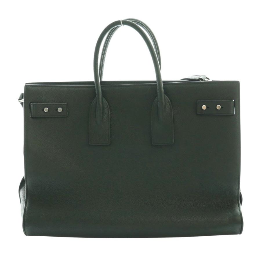 サンローラン パリ Sac de Jour LARGE シン ラージ サックドジュール トートバッグ ビジネスバッグ ショルダー 2WAY 緑 631526