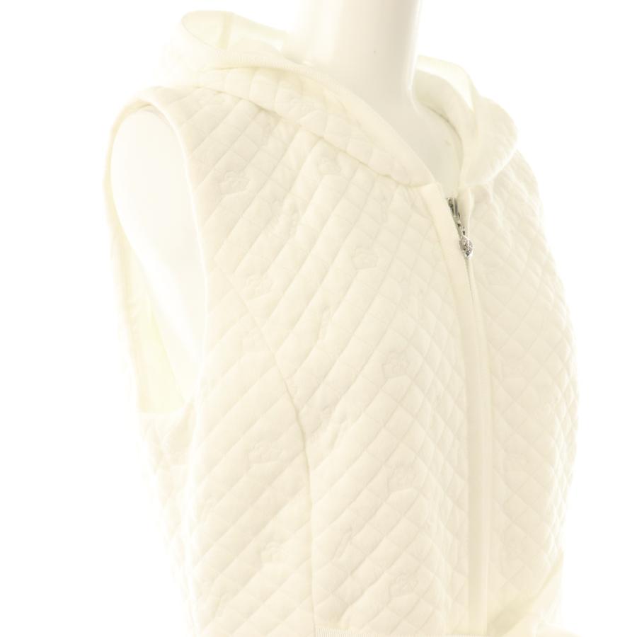 【美品】M'S GRACY エムズグレイシー　キルティングコート　ロング　ファー エムズグレイシー M'S GRACY 23年製 キルティング フード ワンピース