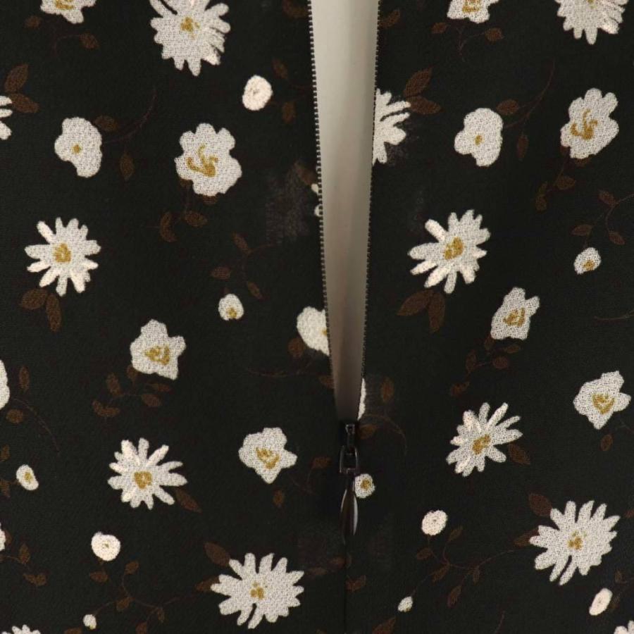 未使用品 エムズグレイシー M'S GRACY 23年製 ブラック フラワー