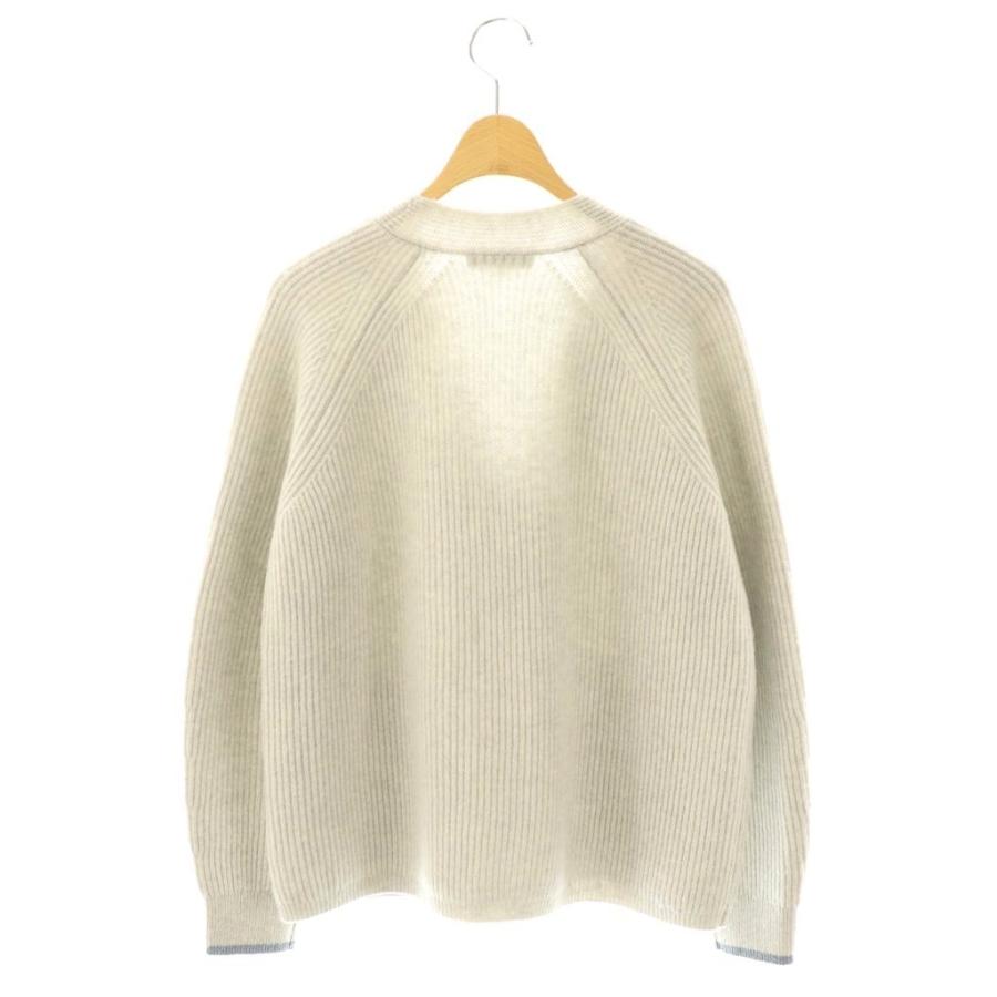 新品[Drawer]22AW 9Gウールカシミア畔編みタートルニット