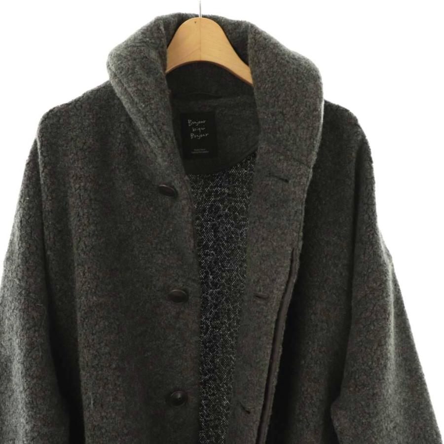 ボンジュールビキボンジュール Bonjour biqui MOSSコート アウター F