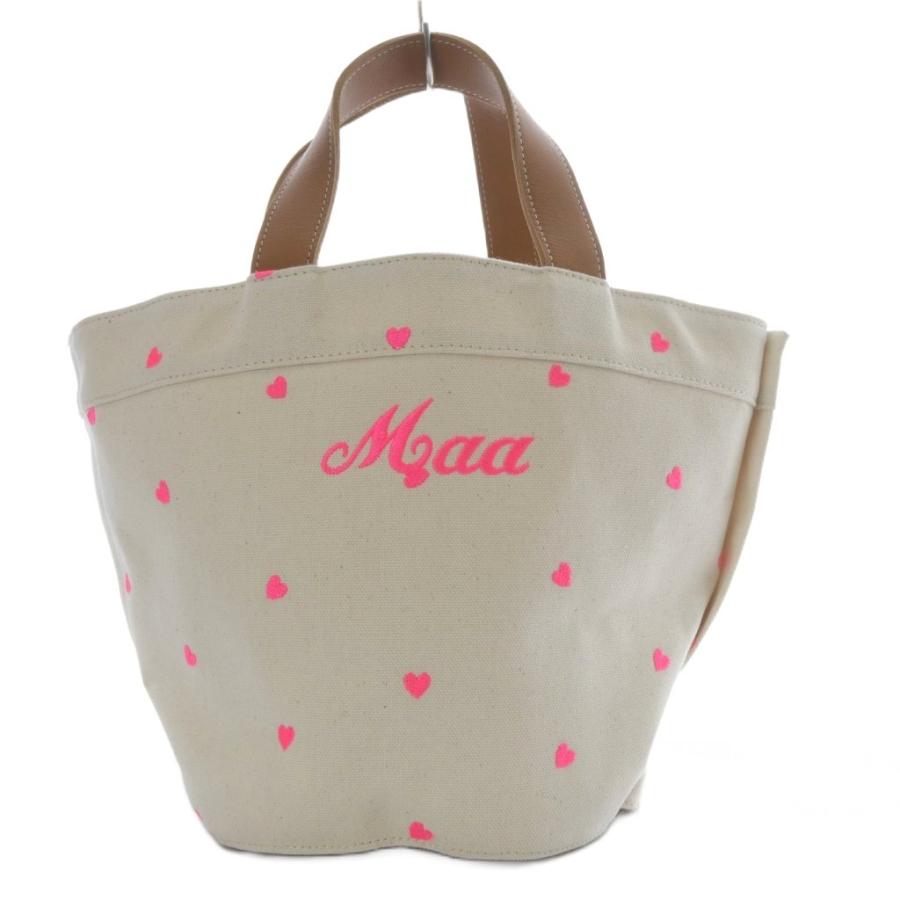 LUDLOW （ラドロー）ハートキャンバストートバッグ ラドロー LUDLOW トートバッグ ハンドバッグ ハート刺繍 キャンバス