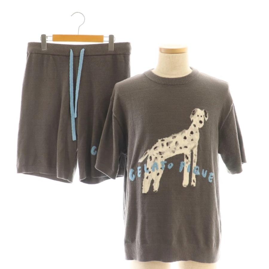 【完売品】 GELATO PIQUEチャコールグレー 犬服 ダウン Mサイズ gelato pique（ジェラートピケ）【CAT&DOG】【販路限定商品】中綿