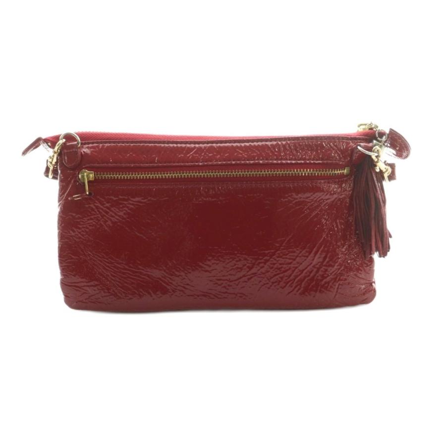 アタオ ATAO ブーブー ショルダーウォレット バッグ 赤 レッド /SS